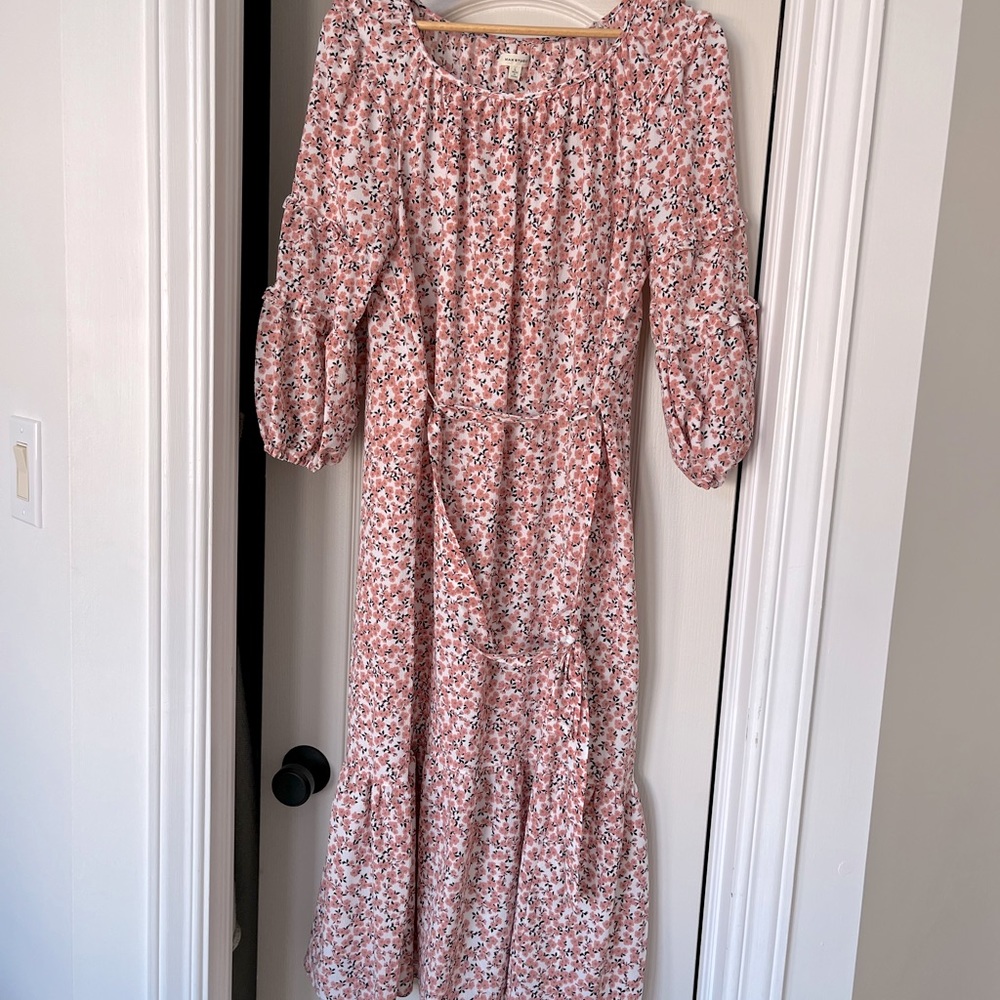 Floral midi dress